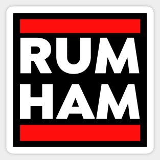 Rum Ham Sticker